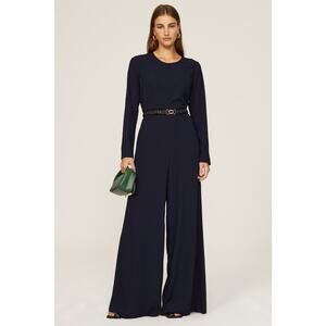 Adam Lippes x RTR Navy Blue Jumpsuit - Size 2